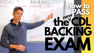 How to PASS the Class A CDL Backing EXAM (2024 New Standard)