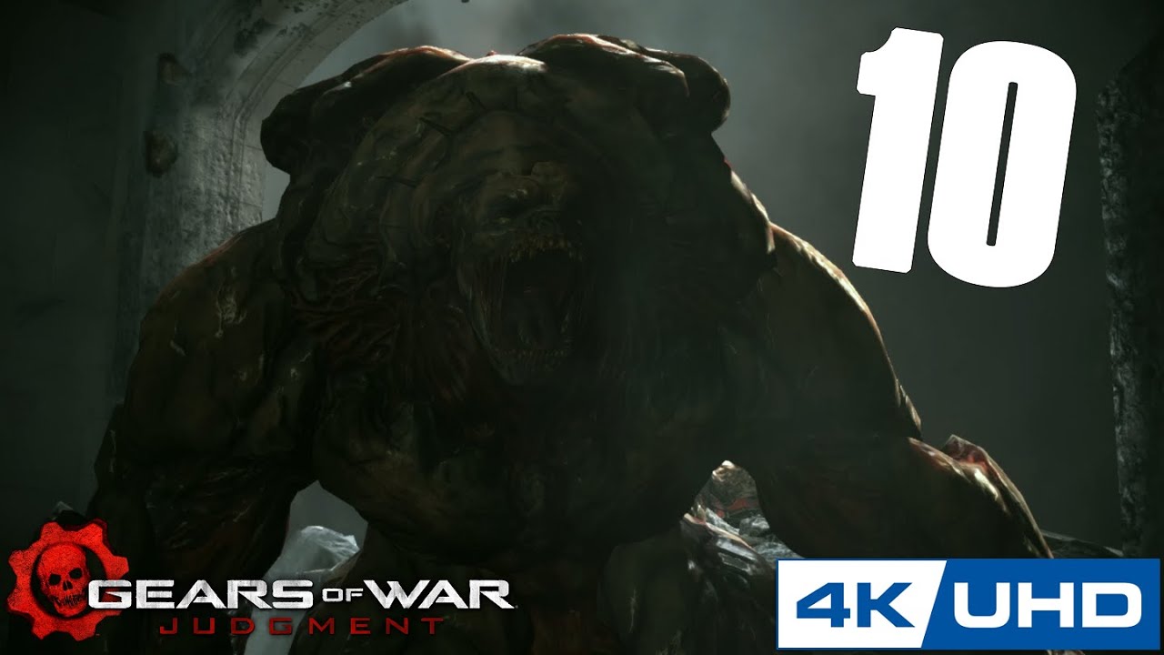 [4K] Gears of War Judgment 100 Playthrough Part 10 BERSERKER