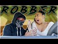 I Followed My BF As a DISGUISED ROBBER! (bad idea)