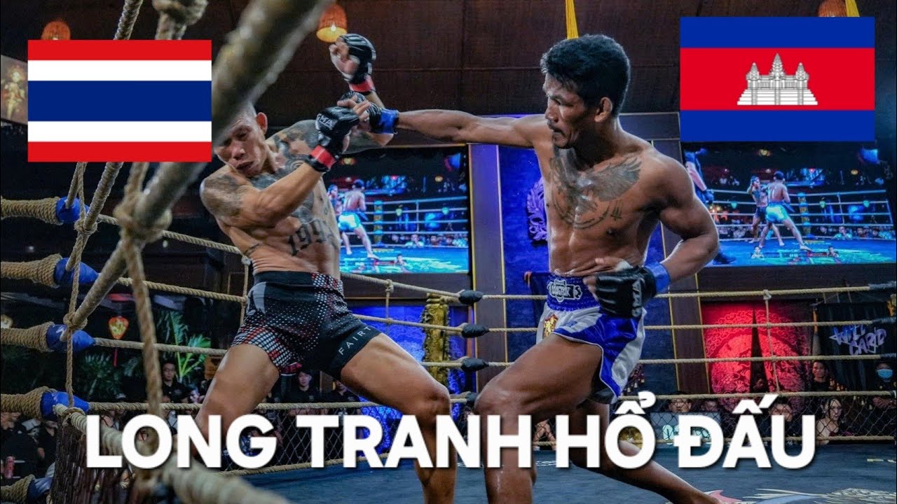 Võ sĩ Campuchia 🇰🇭 hành hạ đối thủ người Thái Lan 🇹🇭 trên võ đài GMA tại Việt Nam