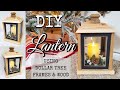 ⭐GORGEOUS DIY LANTERN you can use for CHRISTMAS | EASY AFFORDABLE FARMHOUSE MODERN DECOR IDEAS