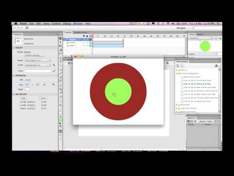 Flash Basics - Invisible Buttons