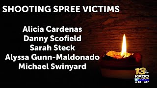 Victims in Denver shooting spree