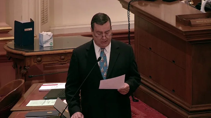 Senator Anderson's Adjournment in Memory of Kennet...