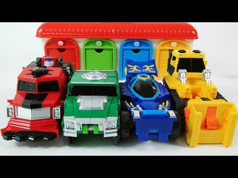 Hello carbot transformation play 헬로카봇 마하피스 브레이브로드 색깔 변신 놀이