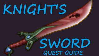 Runescape The Knight's Sword Quest Guide