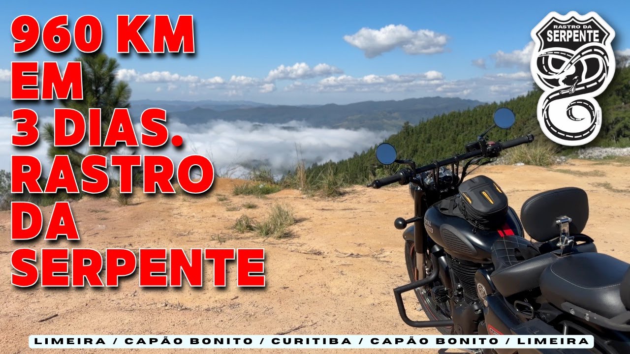 Royal Enfield Classic 350 no Rastro da Serpente - ida e volta.