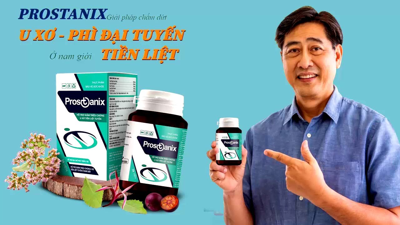 Viên nang viêm tuyến tiền liệt - Prostanix - YouTube