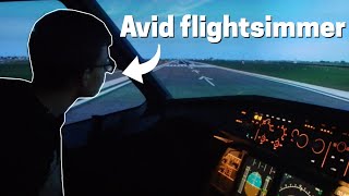 Can a flightsimmer land an airliner?  ||  FULL-MOTION A320 SIMULATOR  ||