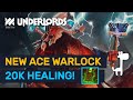 20K+ HEALING WARD TEAM! New Disruptor ACE Warlock Build! | Dota Underlords