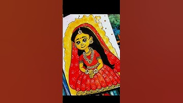 cute radharani drawing||#art #artist #youtubeshorts #drawing #shortsfeed #shorts #ytshorts #viral