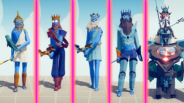 EVOLUTION OF POSEIDON - Totally Accurate Battle Simulator TABS