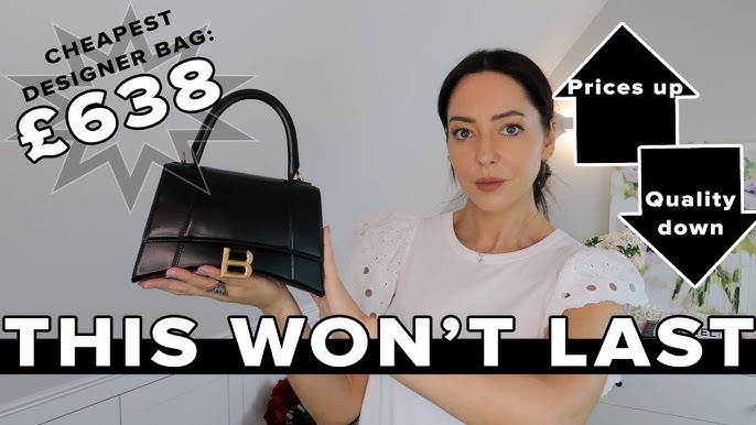 BALENCIAGA HOURGLASS BAG UNBOXING AND REVIEW \ FWRD BAG \ IS IT A