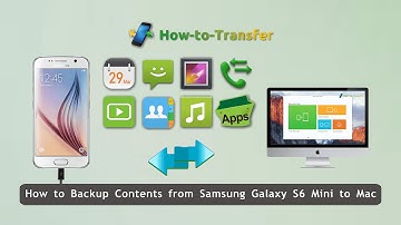 How to Backup Contents from Samsung Galaxy S6 Mini to Mac, S6 Mini Data Backup