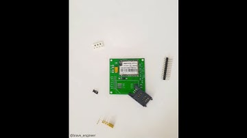 Assembling M590 gsm module
