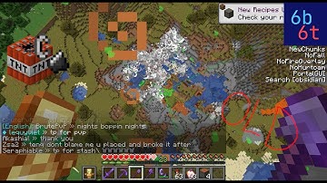 Griefing The Old Base on 6b6t