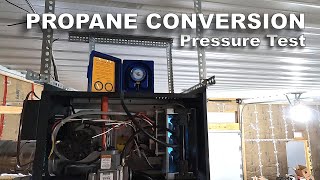 Howto Convert a Garage Heater to Propane ― Pt. 2 FireUp and Test