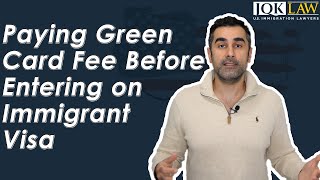 Paying Green Card Fee Before Entering on Immigrant Visa by US Immigration Talk Clips 2,460 views 1 year ago 1 minute, 1 second