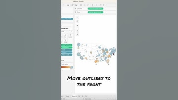 #Tableau - Move outliers to the front on a map