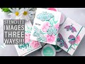 3 fun ways to use your stenciled images altenew hop  giveaway