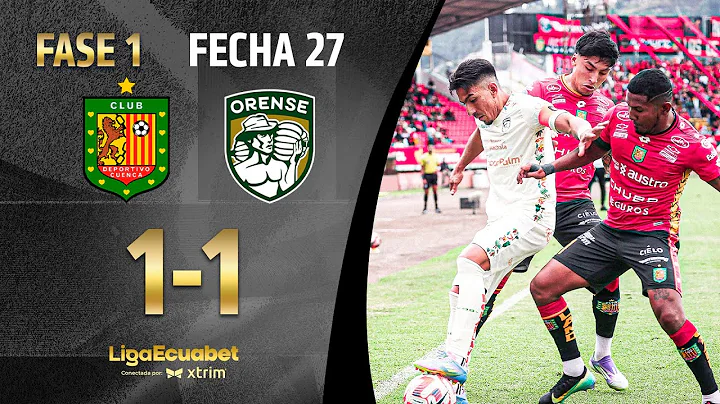 FULL RECAP: DEP. CUENCA 1-1 ORENSE | ECUABET LEAGUE SERIES A - MATCHDAY 27