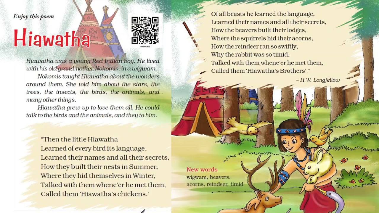 Hiawatha class 4 Poem KVADOOR YouTube
