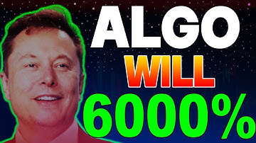 ELON MUSK : ALGO WILL +6000% AFTER DEAL WITH TESLA?? - ALGORAND PRICE PREDICTION 2023-2025