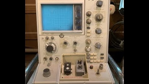 #1273 Tektronix 576 Curve Tracer (part 1 of 9)