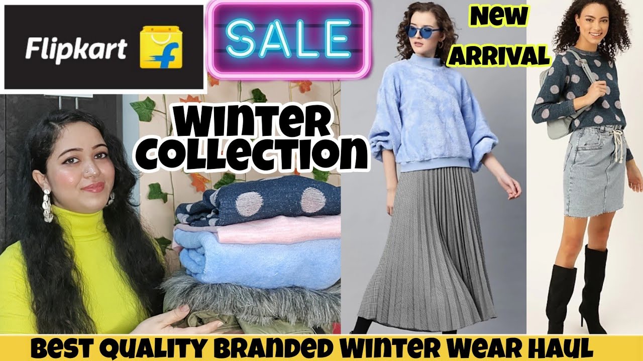 🌼Flipkart Winter Wear Haul🌼Branded Jacket, Sweatshirt, Sweater ...