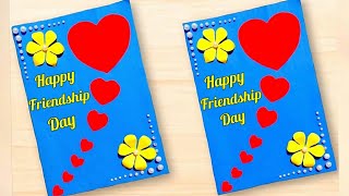 Easy and beautiful card for friendship day | Friendship day card making ideas | Friendship day cards