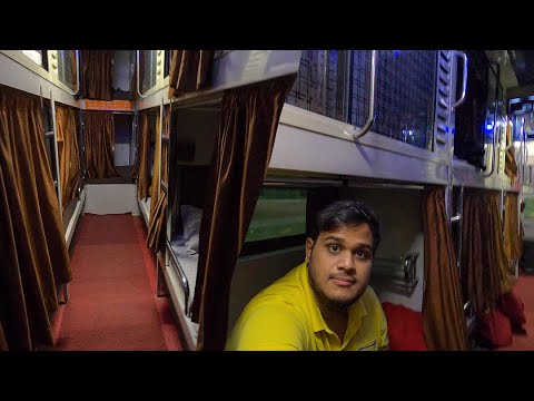 جربت النوم في الباص الليلي في الهند