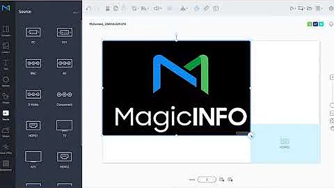 MagicInfo Services shows the different methods on how to switch sources