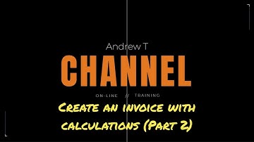 Create an invoice with calculations in LibreOffice Writer (Part 2)