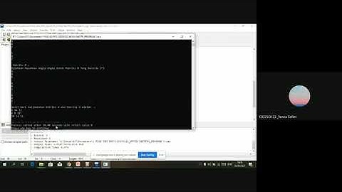 UAS PKS II || Membuat program dengan menggunakan konsep perulangan, percabangan dan array ||