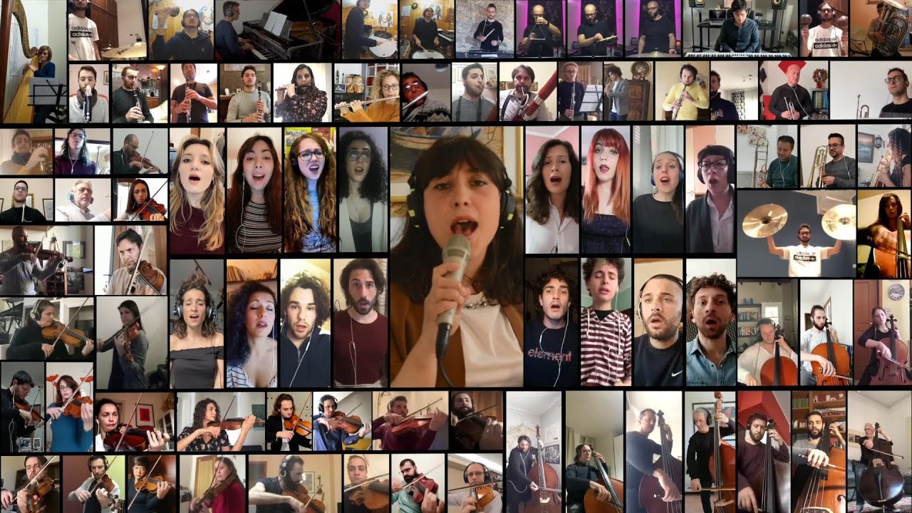 Hallelujah (Leonard Cohen) - Symphonic Version (Played From Home by Eighty Musicians)