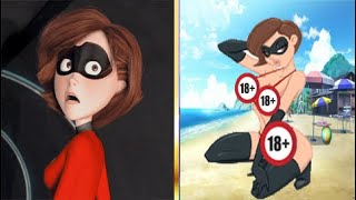 Asi Se Veria Elastigirl En Modo Hot The Incredibles 