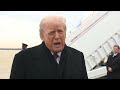 President Trump Gaggles with Press at Joint Base Andrews, Dec. 17, 2025