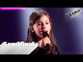 Una dolcissima Adriana in “Ci pensiamo domani” di Angelina Mango | The Voice Kids Italy Semifinale