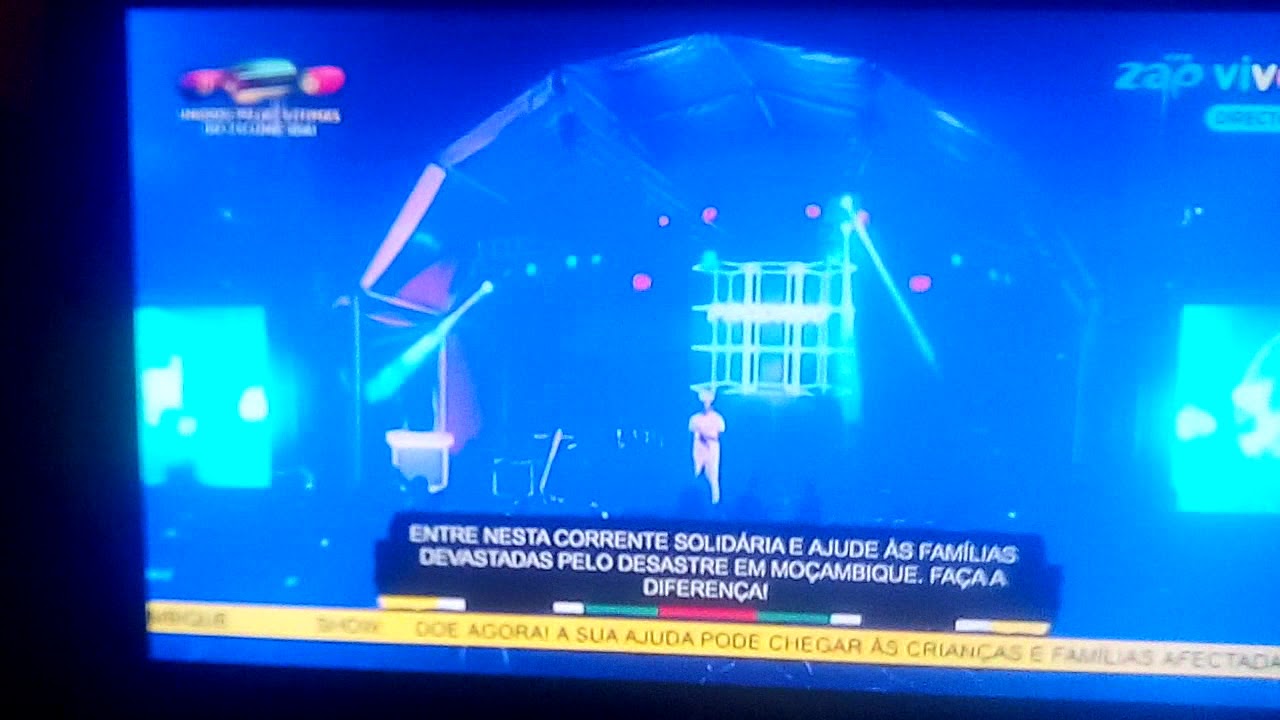 Prodigio no show solidario Ciclone Idai /2019