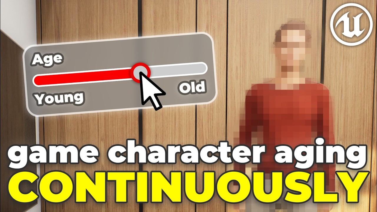 I Made Continuously Aging Characters in Unreal Engine 5