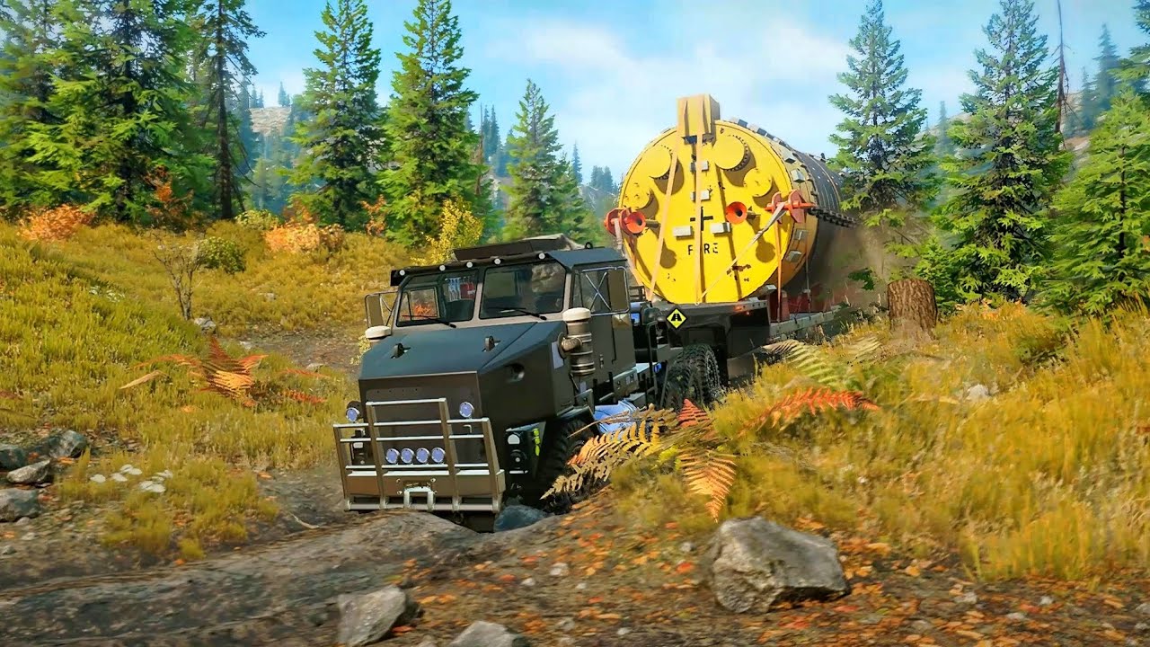 FACTORY MATERIAL DELIVER: DANGEROUS OFF ROAD DRIVING (4K)