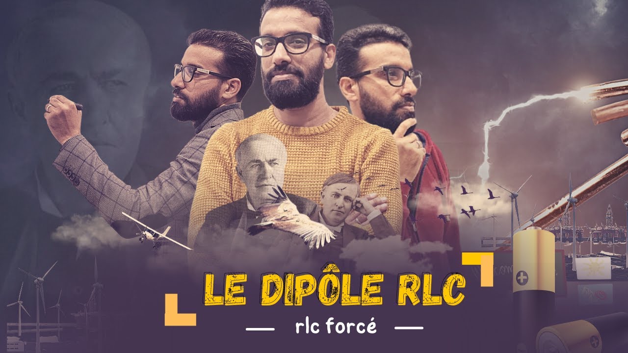 2BAC Biof-Électricité : Dipôle RLC [ Partie 1: RLC Forcé] - prof othmane