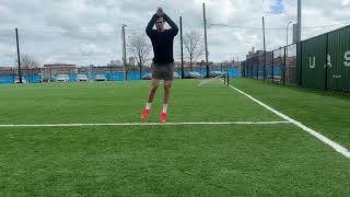 Short ROM lateral repeat tuck jumps no pause