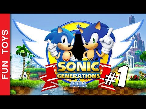 SONIC GENERATIONS #03 🔵 Gameplay - METAL SONIC, DEATH EGG ROBOT and  opening the first Portal 