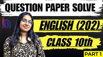 NIOS Class 10th English (202) Question Paper | English paper design | Important question in english