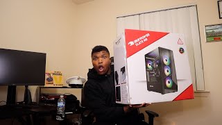 UNBOXING MY FIRST EVER GAMING PC!!! (IBUYPOWER SLATE MR PRO GAMING PC!)