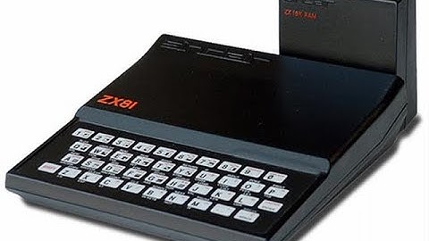 ZX81 emulator - Raspberry Pi (FREE DOWNLOAD)