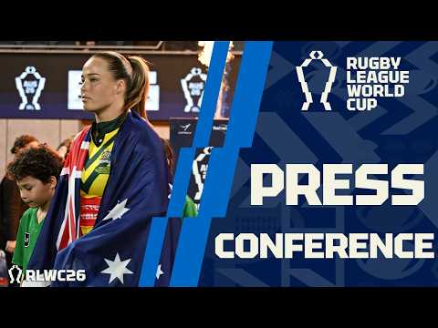 RLWC 2026 | Australia | Press Conference | Round 1