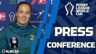 RLWC 2026 | Australian Jillaroos | Press Conference | Round 1