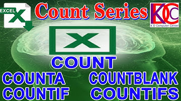 Excel Formula Count Series | COUNT, COUNTA, COUNTBLANK, COUNTIF, COUNTIFS | Advanced Excel, Excel